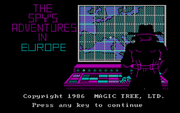 Cover image for The Spys Adventures in Europe