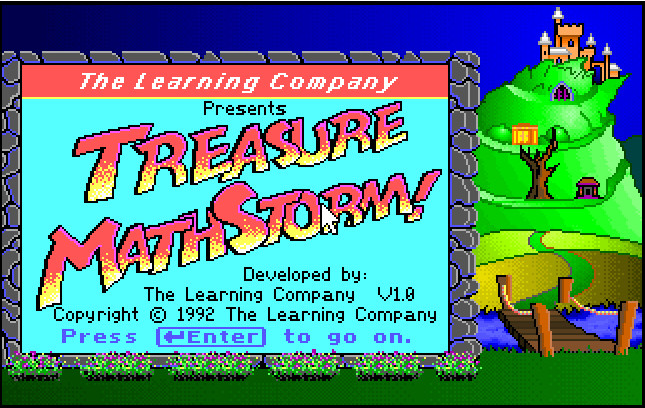 Cover image for Treasure Mathstorm