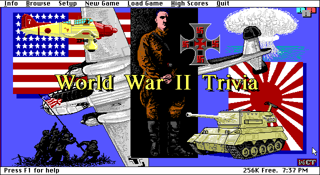 Cover image for World War II Trivia