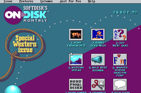 Cover image for Softdisk #90