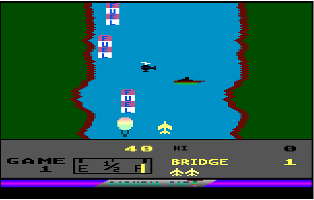 Games Antigos – Atari – River Raid!