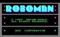 Cover image for Roboman