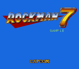 Cover image for Rockman 7 (Prototype)