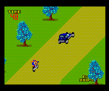 Cover image for Enduro Racer 1987 Sega