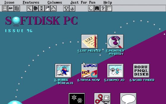 Cover image for Softdisk PC #96