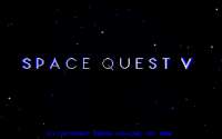 Cover image for Space Quest V: The Next Mutation