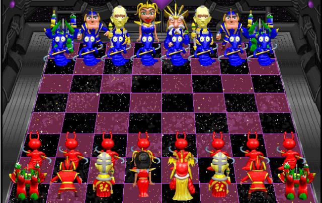 dos game battle chess 4000