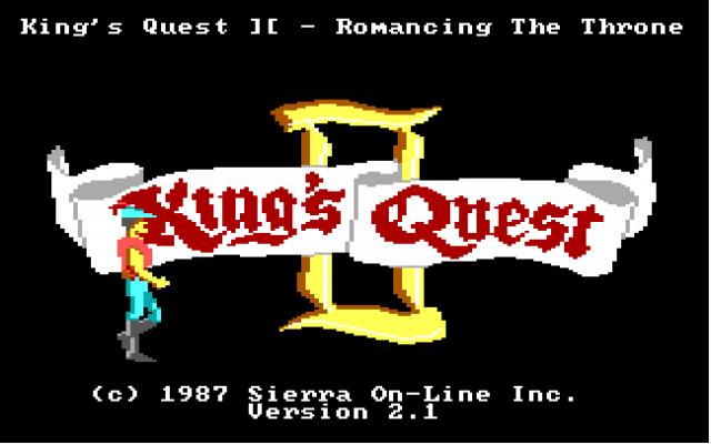 Kings Quest II: Romancing the Throne | ClassicReload.com