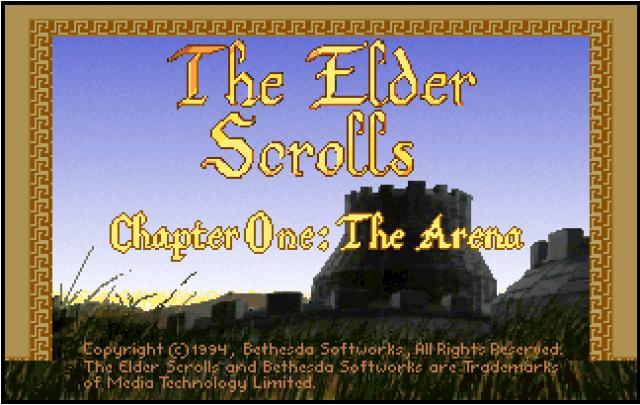 elder scrolls arena