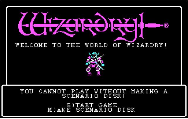 Wizardry I - Proving Grounds of the Mad Overlord | ClassicReload.com