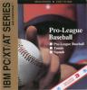 Pro League Baseball DOS Cover Art Pro League Baseball DOS Cover Art