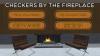 Checkers by Fireplace - Cover Art Checkers by Fireplace - Cover Art