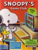 Snoopy's Game Club DOS Cover Art