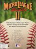 MicroLeague Baseball II - Cover Art Macintosh
