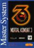 Mortal Kombat 3 - Cover Art Sega Master System