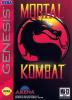 Mortal Kombat - Cover Art Sega Genesis