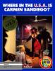 Where in the USA is Carmen Sandiego - DOS Cover Art Where in the USA is Carmen Sandiego - DOS Cover Art
