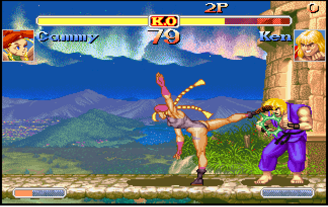 sega genesis super street fighter 2