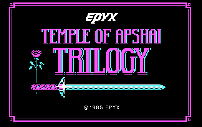 Cover image for Temple of Apshai Trilogy