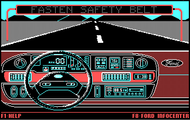 Cover image for The Ford Simulator 1987