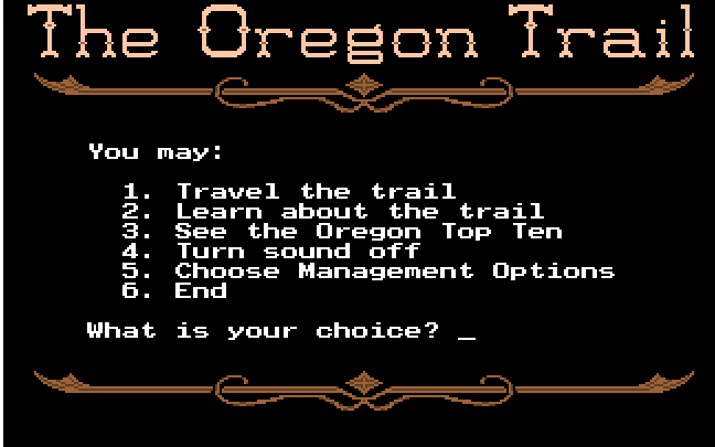 oregon trail game download free