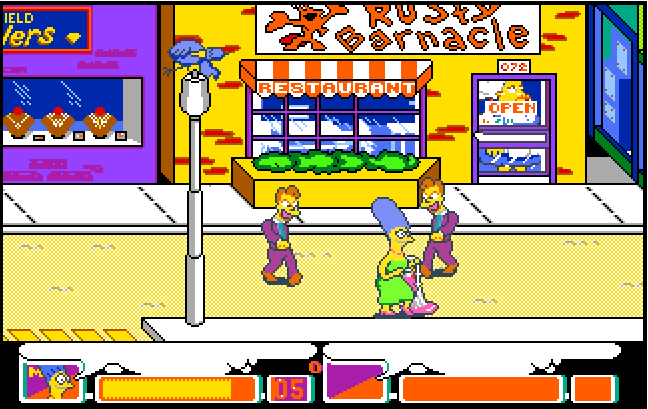 the simpsons arcade game