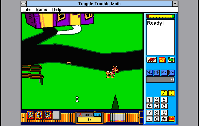 troggle trouble math game