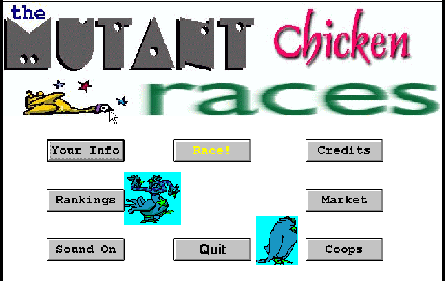 Mutant Chicken Races | ClassicReload.com