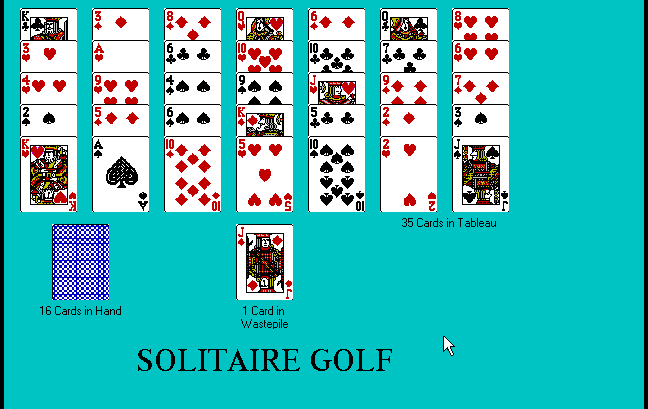 Cover image for Solitare Golf
