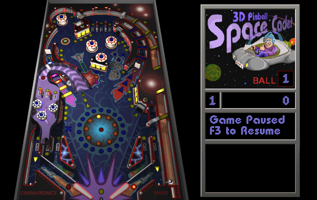 Microsoft 3D Pinball: Space Cadet