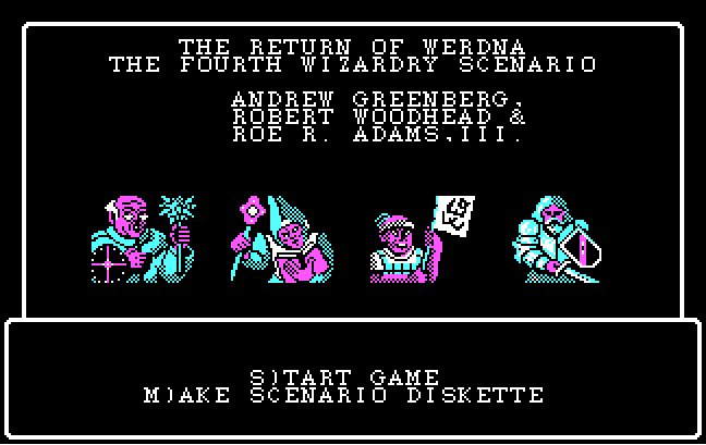 Cover image for Wizardry IV - The Return of Werdna